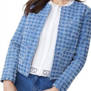 NWT J.MCLAUGHLIN Blue Denim Amagansett Jacket